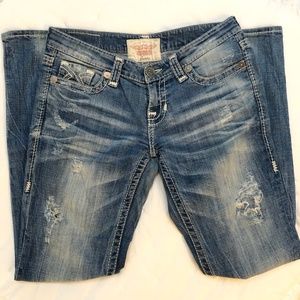 Big Star Distressed Skinny 'Jenae' Jeans
